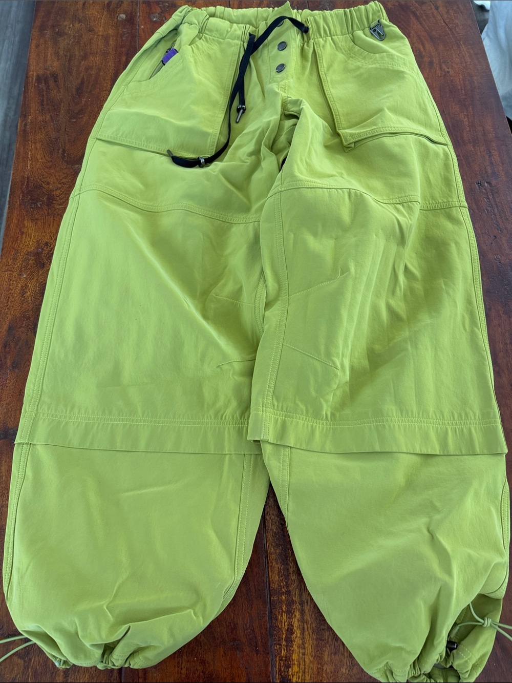 FP Movement by Free People Neon Lime Cargo Joggers